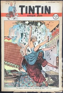 TINTIN Édition belge fascicule n°46 du 13 novembre 1947 Bon état - Imagen 1 de 6