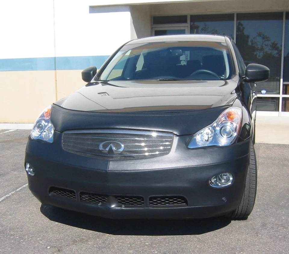 Colgan Front End Mask Bra Fits Infiniti EX35 2008-2012 Without Plate & W/O Sensr - Image 1 of 1