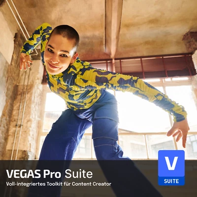 VEGAS Pro Suite 21 | Software video | Editing video Windows [1 licenza | Licenza] - Immagine 1 di 4