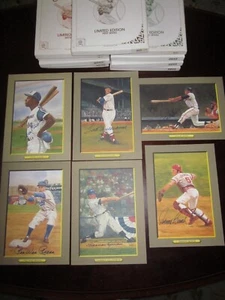 Juego Great Moments Pérez Steele años 80 (108) con 31 firmado - Aaron, Williams, Mays - Imagen 1 de 10