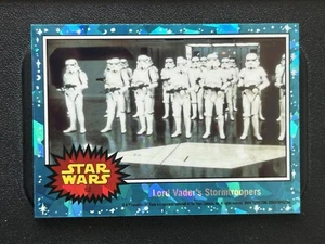 2022 Topps Chrome Sapphire Star Wars Lord Vader's Stormtroopers #62 - Picture 1 of 2