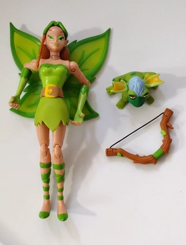 RARE 2004 Neopets:Legends of Neopia "Illusen the Earth Faerie" +Toad Sidekick!! Cover