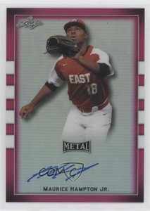 2018 Leaf Metal Perfect Game All-American Classic /20 Maurice Hampton Jr Auto