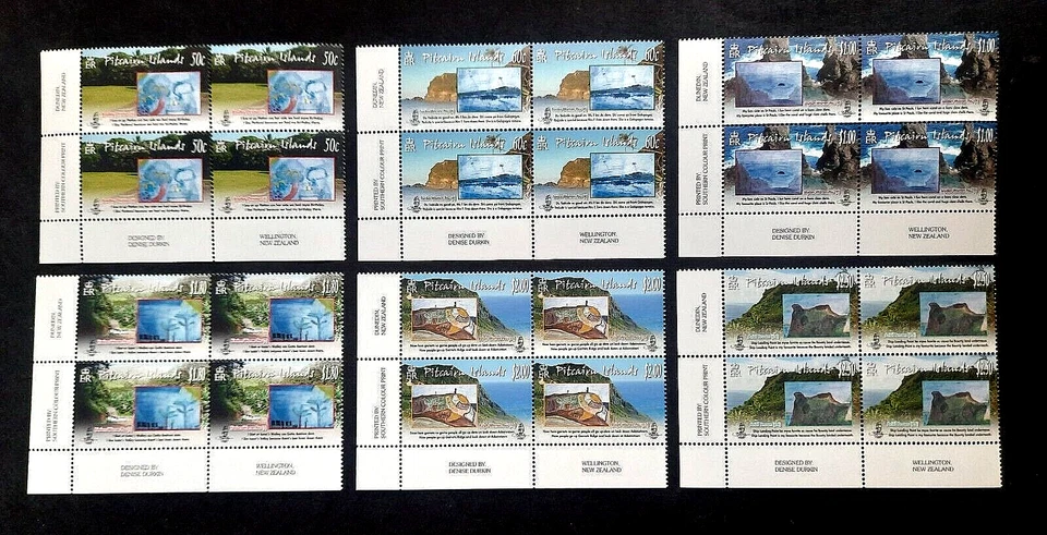 Pitcairn - "ART ~ CHILDREN'S DRAWING ~ MY FAVOURITE PLACE" MNH Blocks of 4, 2010 - Image 1 of 4