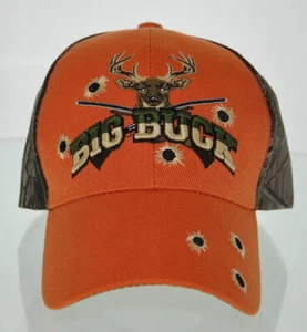 ¡NUEVO! GORRA DEPORTIVA BIG BUCK CAZADOR CAZA CIERVOS BUCK EXTERIOR SOMBRERO NARANJA CAMUFLAJE - Imagen 1 de 4