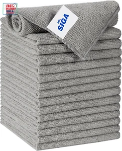 Microfiber Cleaning Cloth, All-Purpose Microfiber Towels, Streak Free Cleaning R - Picture 1 of 12