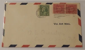 Omaha Nebraska first night flight September 30 1929 airmail (cachet on back) - Picture 1 of 2