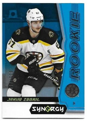 2018-19 Upper Deck Synergy JAKUB ZBORIL Rookie 035/799 Blue Parallel #41 - Image 1 of 2
