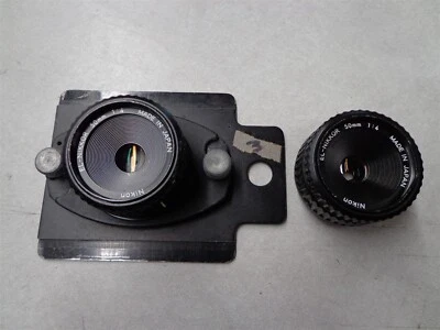 Lote de 2 lentes ampliadoras Nikon EL-NIKKOR 50mm 1:4 Foto 1 de 4