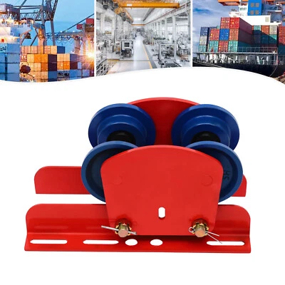 1T Heavy Duty Beam Trolley, Electric Hoist Manual Trolley, Push Beam Trolley - Image 1 of 3