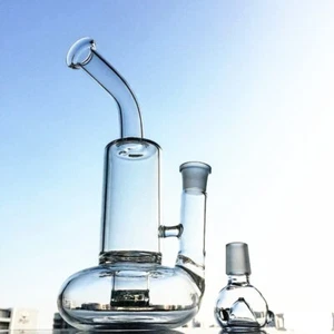 9.5" Glass Bong Tornado Spinal Core Smoking Glass Water Pipe 18MM - Picture 1 of 7