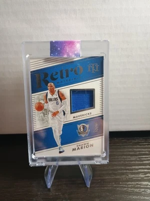 Panini National Treasures Shawn Marion materiais retrô 24/25/99 🔥 - Imagem 1 de 2