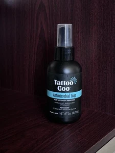 Tattoo Antimicrobial Soap, Tattoo Goo 3 Oz - cleanser for new tattoo - Picture 1 of 3