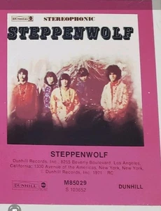 RARE Version,  Steppenwolf 1971 Self-Titled, 8 TRACK. Pink Label, Record Club - Picture 1 of 5