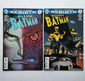 Lot Of 2 ALL-STAR BATMAN #2 & #3 Comic Books DC 2016 NM 9.4 DC Universe Rebirth  - Picture 1 of 5