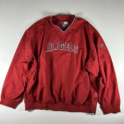Vintage Nike MLB Anaheim Angels Men's Windbreaker Jacket Size XXL Center Swoosh - Image 1 of 4