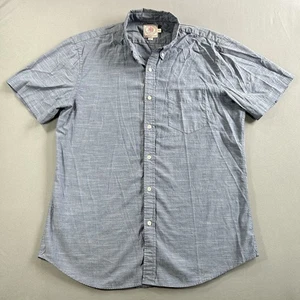 Camisa J Press Abotonada Para Hombre Talla XL GRIS Manga Corta Sólida - Imagen 1 de 5