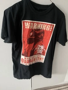Vintage Hot Topic 28 Weeks Later Zombie Movie T Shirt 2007 Rare Fits Like A SM - Picture 1 of 4