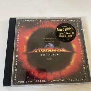 ARMAGEDDON ORIGINAL SOUNDTRACK CD ALBUM - VARIOUS ARTISTS - Picture 1 of 4