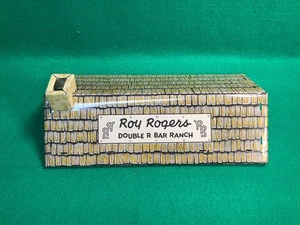 Vintage Marx Roy Rogers Double R Bar Ranch Bunk House Roof and Chimmy - Picture 1 of 6