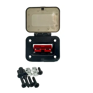 Prise connecteur rapide batterie encastrée 50 ampères pour connexions Anderson - Photo 1/22