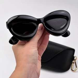 Loewe Women Sunglasses Black Grey Cat Eye LW40097I INFLATED 01A NEW AUTHENTIC - Picture 1 of 13