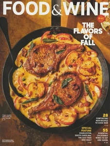 Food & Wine Magazine September 2024 The Flavors Of Fall - California Wines - Picture 1 of 1