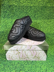 NEW ESENES World Wide Laboratories Brainiac Mules Men’s Size 12 Black Slip-On Ca - Picture 1 of 10