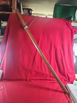 40 Inch JAPANESE Samurai NATURAL WOOD Training KATANA SWORD W/ Handles Guard - Image 1 of 4