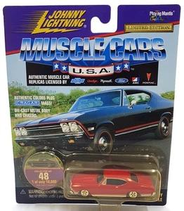 Johnny Lightning 1/64 Scale 230-05 Dragsters USA 1968 Chevrolet Chevelle #48 Red - Picture 1 of 5