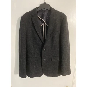 Bonobos Moon wool sport coat blazer men’s size 36R charcoal gray luxury classic - Picture 1 of 6