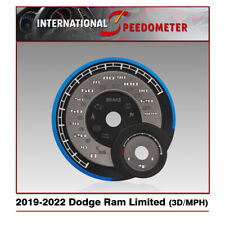 Speedometer Faceplate Fits a 2019-2023 Dodge Ram 3D Limited Ed. (MPH) - SADR05