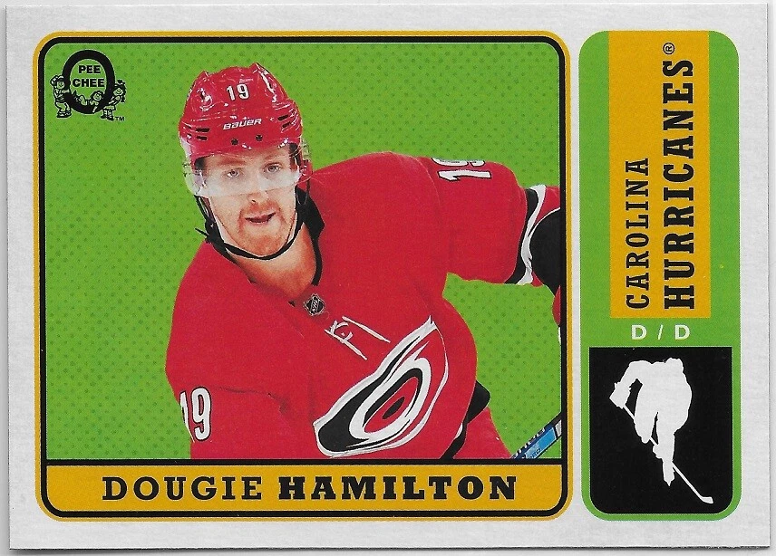Dougie Hamilton 2018-19 Upper Deck Series 2 O-Pee-Chee Update Retro Card #608 - Image 1 of 1