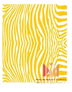 High Heat Duracoat Vinyl Firearm Stencil 10" x 12" - Zebra Stripe styling - Picture 1 of 4