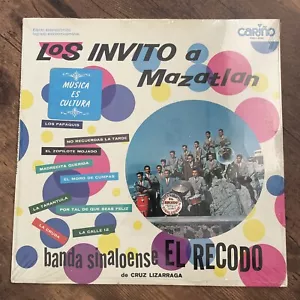 Banda Sinaloense El Recodo- Los Invito A Mazatlan Lp Sealed New W/ Hype Sticker - Picture 1 of 4