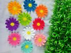 10xCrochet Daisy Flowers Handmade Crafts Appliques Decoration Sewing Multi-color