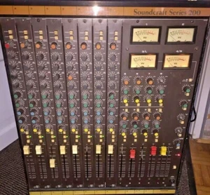 Soundcraft Serie 200 -8 Kanäle Mixer Studio Super Vintage - Bild 1 von 4
