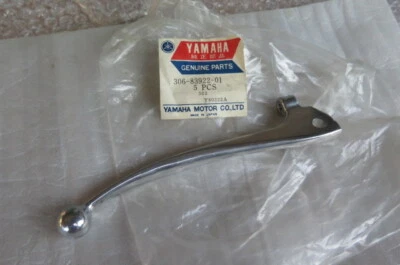 YAMAHA RD350A RD350 TX500 TX650 XS500 XS650 XS650B BRAKE LEVER GENUINE NOS JP  - Image 1 of 4