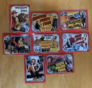 8 Cards *Rex Allen” 1993 Riders of the Silver Screen Cards #1-8 / 6 - Picture 1 of 4