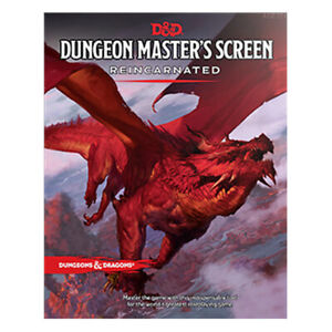 D&D Dungeon Master's Screen Reincarnated - Free Postage!
