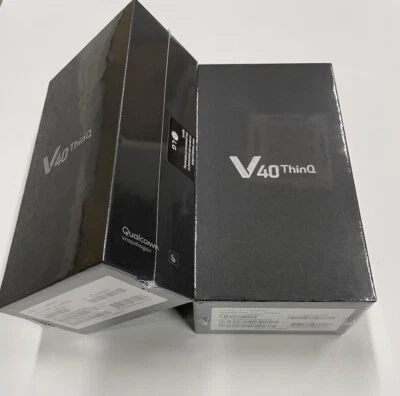 LG V40 ThinQ LM-V405EBW LM-V405UA 6GB RAM 16MP 6.4" LTE Smartphone -New Unopened - Image 1 of 4