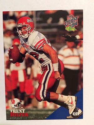1994 Classic #2 - Trent Dilfer - Fresno State Bulldogs/Drafted by Buccaneers - Image 1 of 2