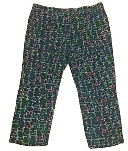 Total Girl Capri Legging Junior XL 18.5 Cat Kitten Sunglasses Stretch - Picture 1 of 4
