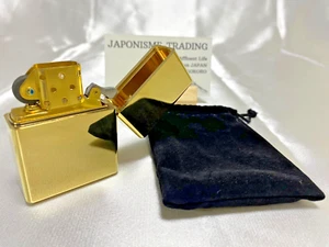 Super Heavy Armor Ultra Solid Brass Gold JP craftsman spirit Oil lighter - Picture 1 of 13