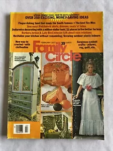1977 February Family Circle Magazine Barbara Jordan & Lady Bird Johnson (MH892) - Picture 1 of 3