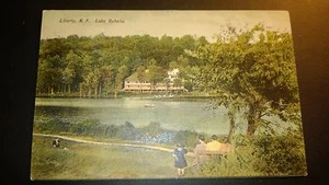 Antique  "Lake Ophelia, LIBERTY - NEW YORK"  Postcard. Posted 1911 - Picture 1 of 3