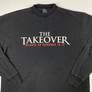 VTG The Takeover Def Jam Video Game Promo Long Sleeve T-Shirt XL (Tagged 2XL) - Picture 1 of 8