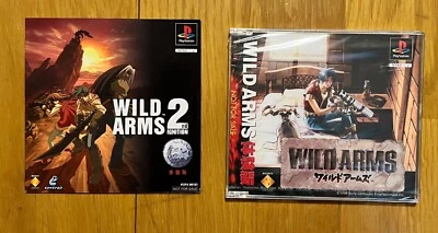 Wild Arms 1 & 2 Demo Trial PS1 Sony Playstation Japan New & Sealed - Image 1 of 2