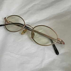 Vintage Glasses Frames Specsavers Kirsten Oval Gold Frame With Red Crystal Detai - Picture 1 of 10