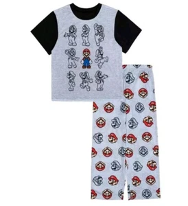 New Boys Super Mario Pajamas 2 Piece Size 10 - Picture 1 of 1
